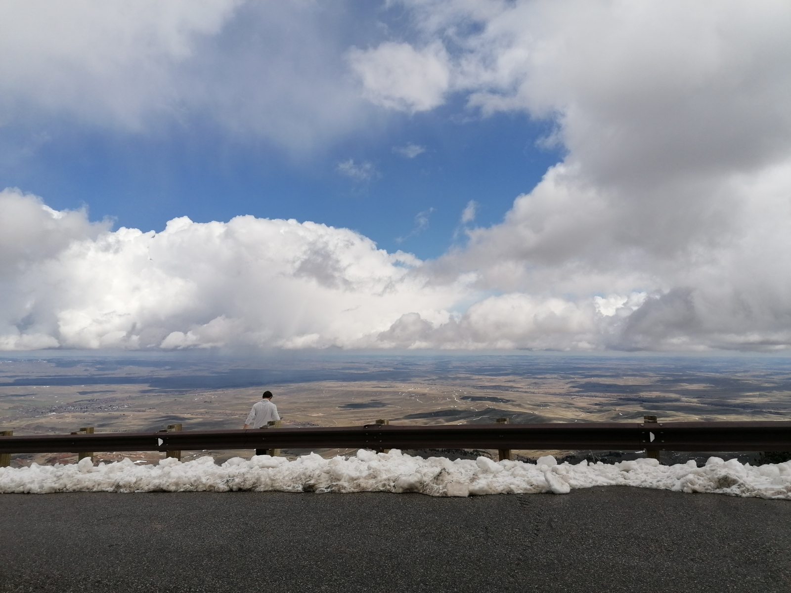 Blick ins weite Land Wyoming