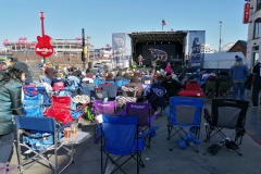 Public Viewing - nicht alles is  größer in den USA