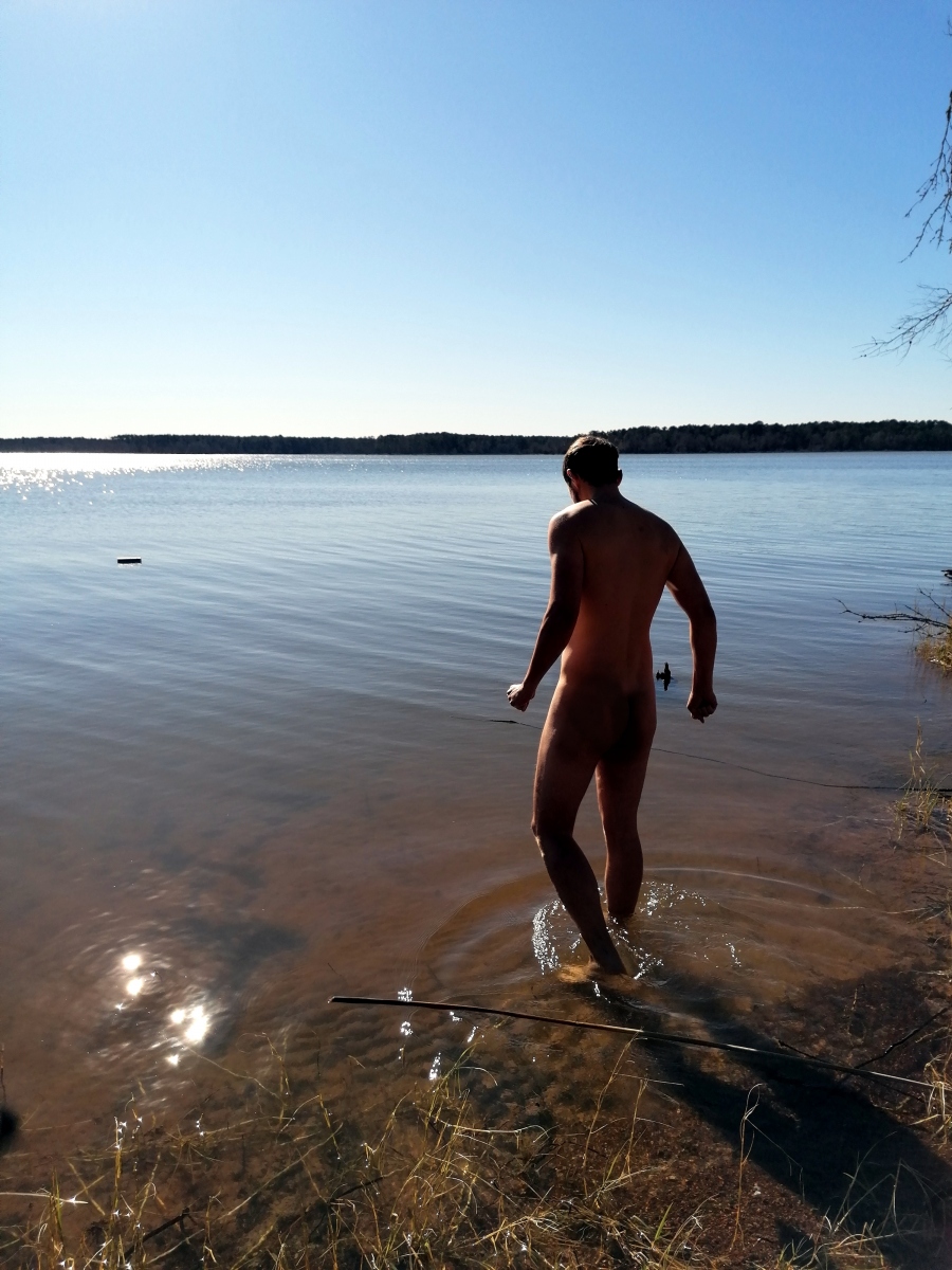 Anbaden im Januar