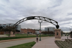 Und rein in den Falls Park