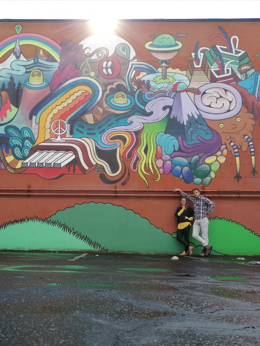Start der Graffiti-Hasche